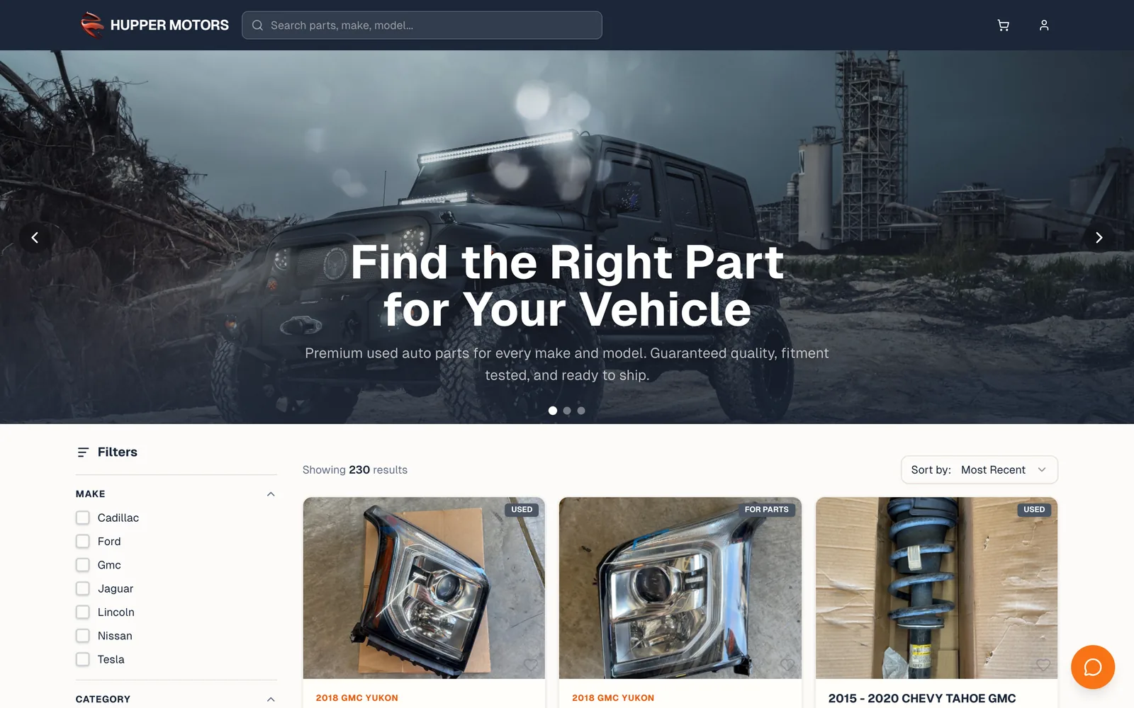 HuppeR Motors Auto Parts